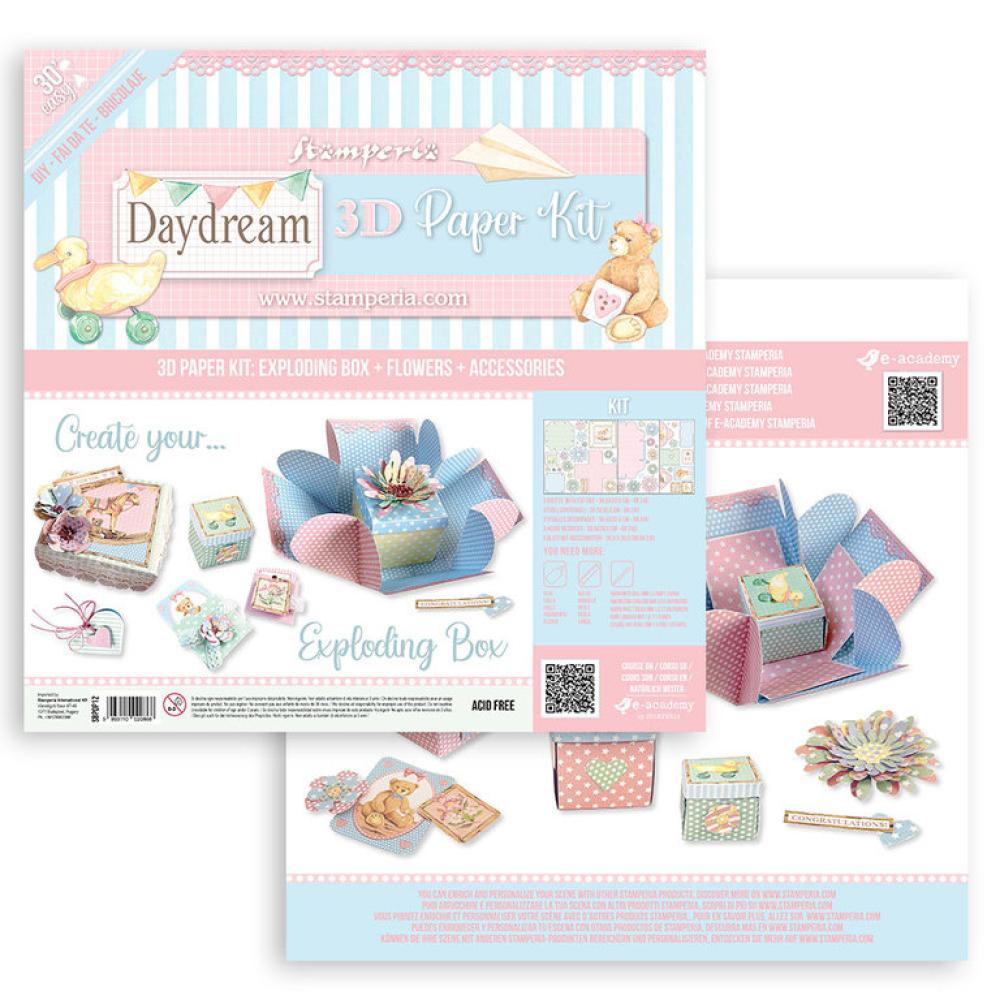 Stamperia 3D Paper Kit DayDream Exploding Box POP12