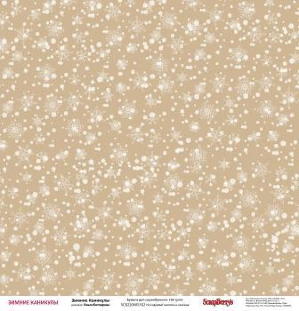 ScrapBerry´s 12x12 Scrapbooking Paper Pad Happy Holidays