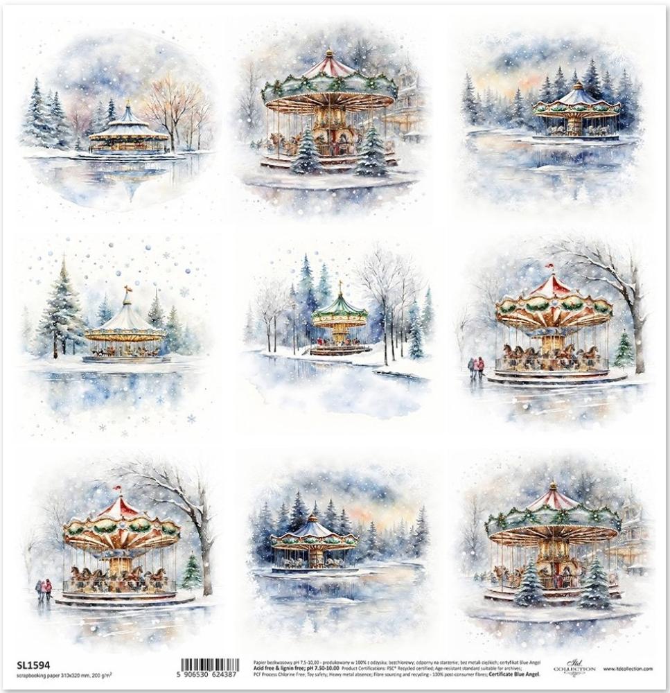 SL1594 ITD Collection Winter Views 12x12 Sheet