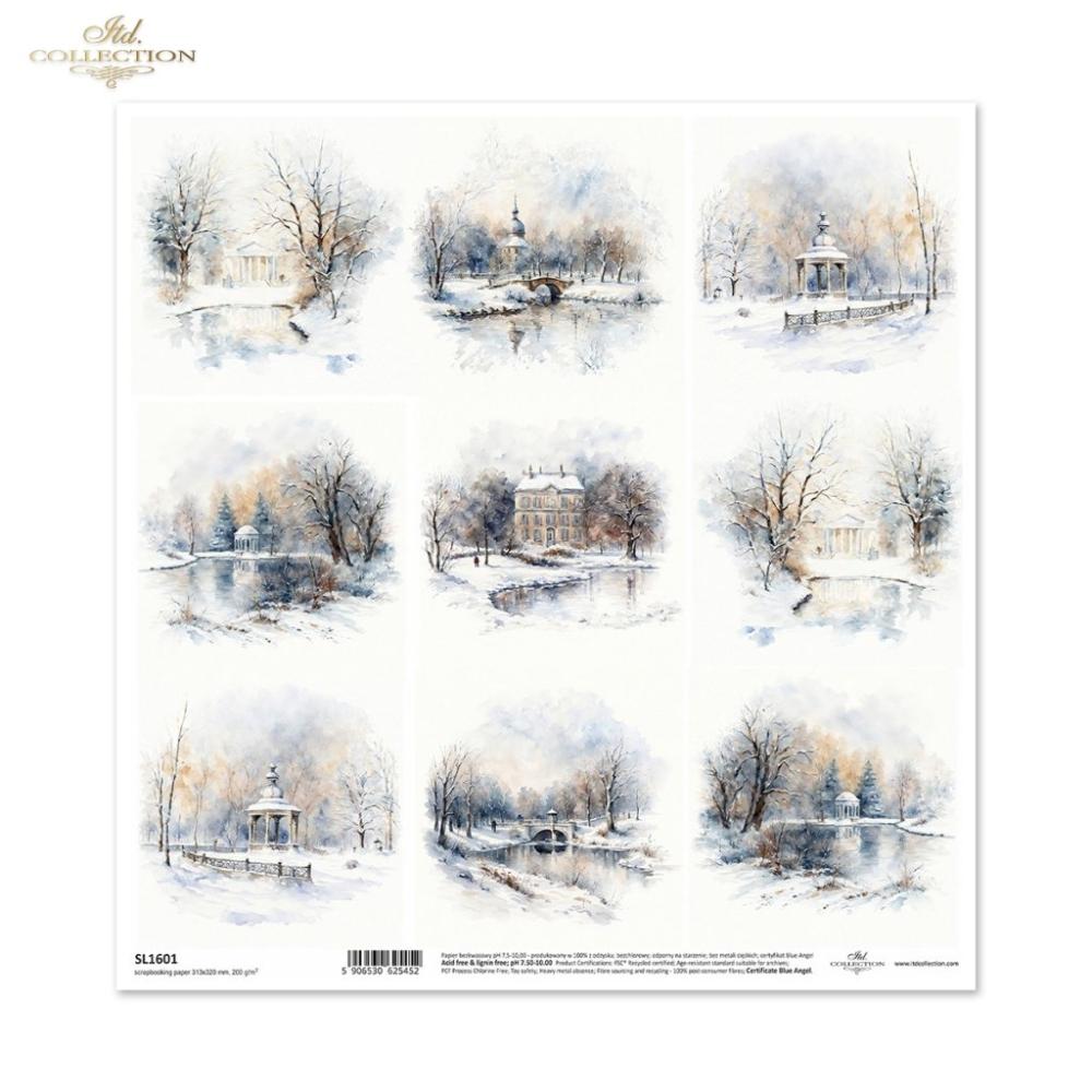 SL1601 ITD Collection Winter Views 12x12 Sheet