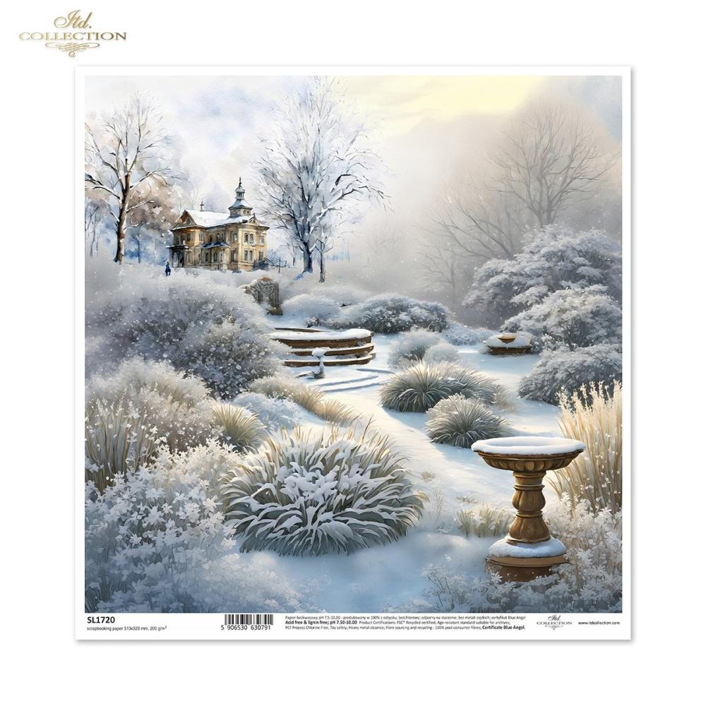 SL1720 ITD Collection Botanical Garden in Winter 12x12 Sheet