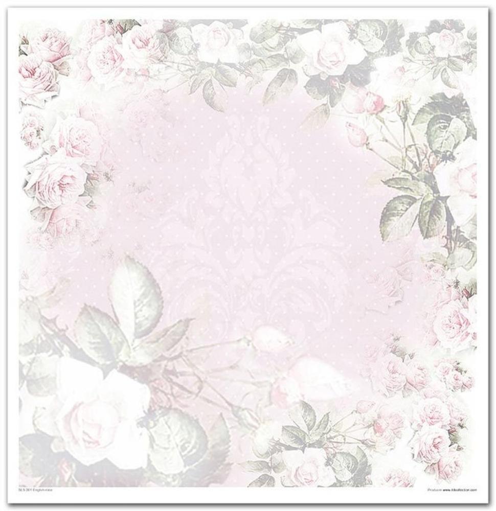 ITD Collection 12x12 Paper Pad English Rose