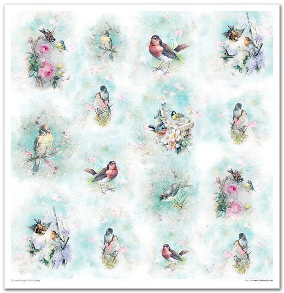 ITD Collection 12x12 Paper Pad Shabby Chic for Spring