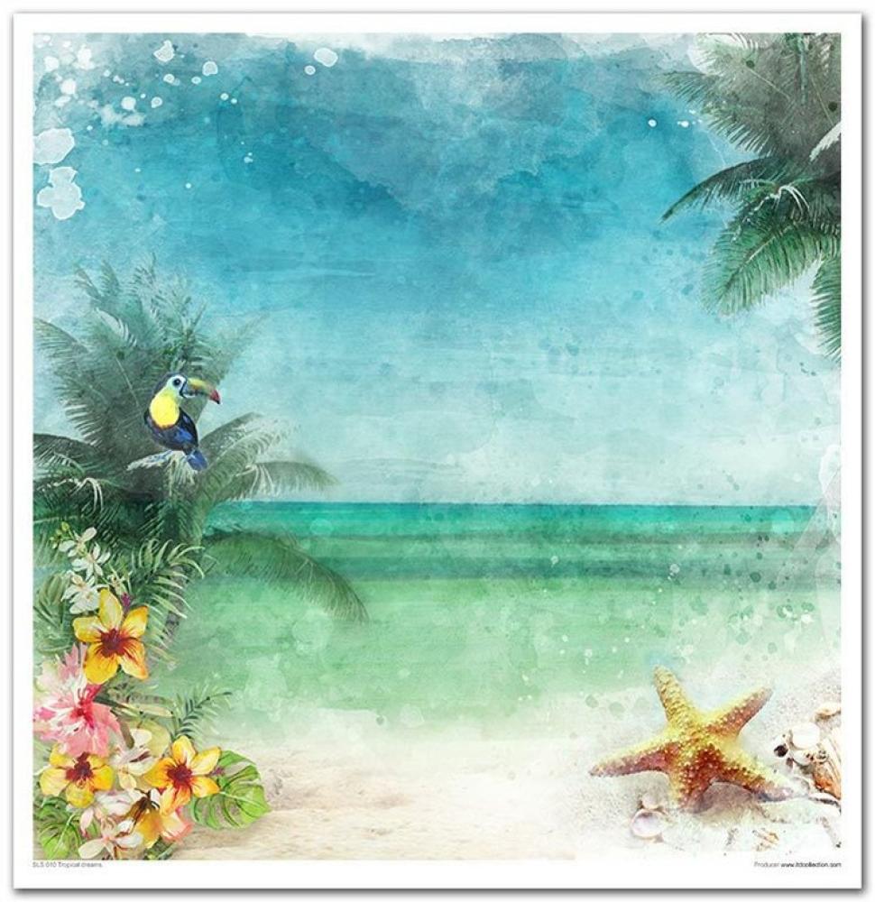 ITD Collection 12x12 Paper Pad Tropical Dreams