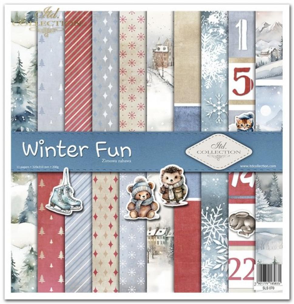 SLS070 ITD Collection Winter Fun 12x12 Paper Pad