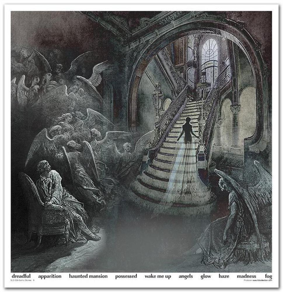 SLS039 ITD Collection Gothic Stories 12x12 Paper Pad