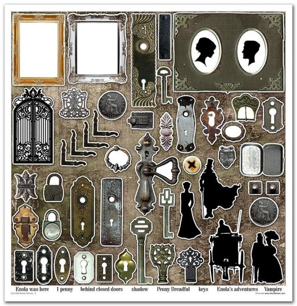 SLS039 ITD Collection Gothic Stories 12x12 Paper Pad