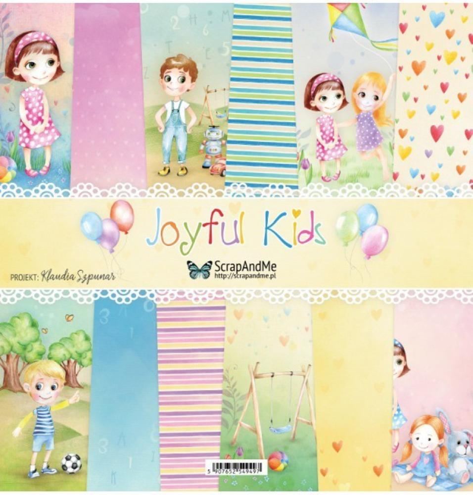 ScrapAndMe 12x12 Paper Pack Joyful Kids