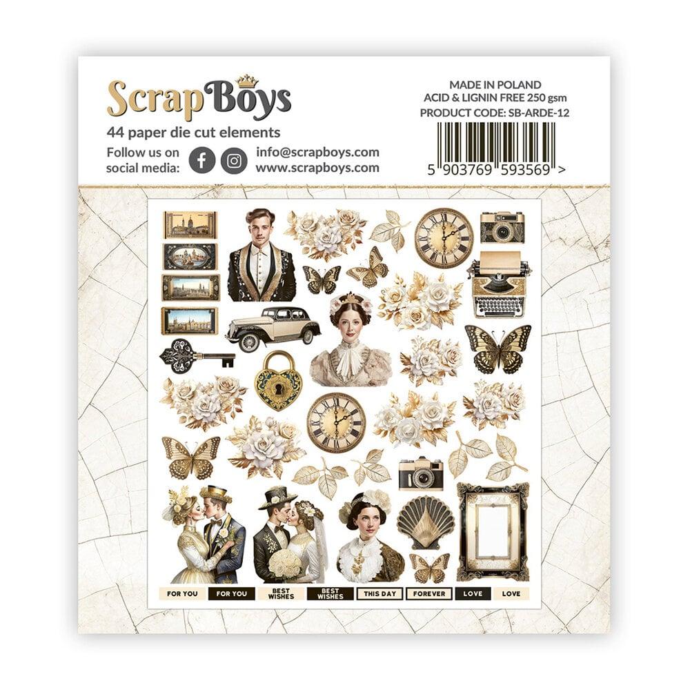 ScrapBoys Art Decoria Double Sided Die Cut Elements