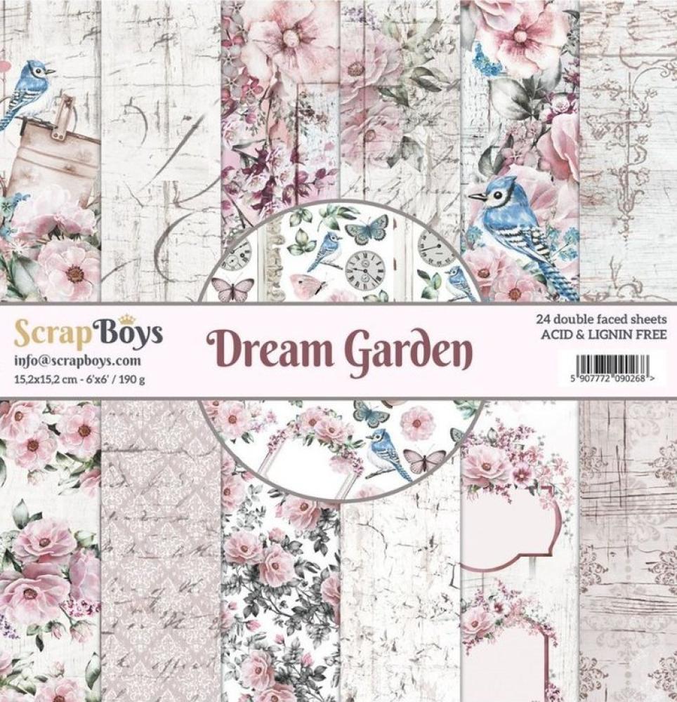 ScrapBoys 6x6 Paper Pack Dream Garden