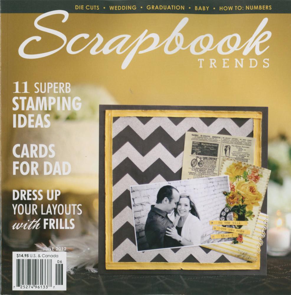 SALE Scrapbook Trends Magazin June 2012