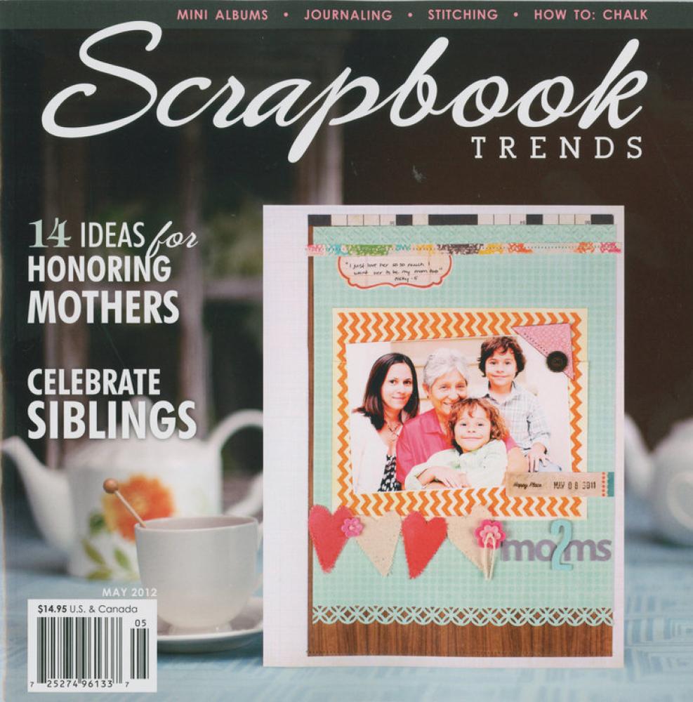 SALE Scrapbook Trends Magazin May 2012