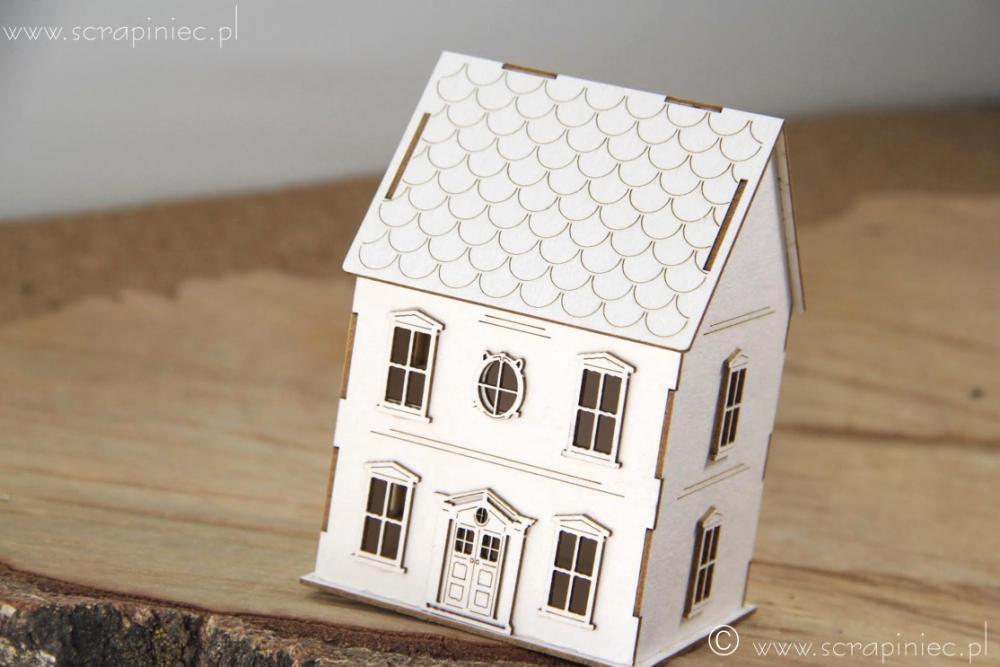 Scrapiniec Chipboard 3D Tiny Family House #5288