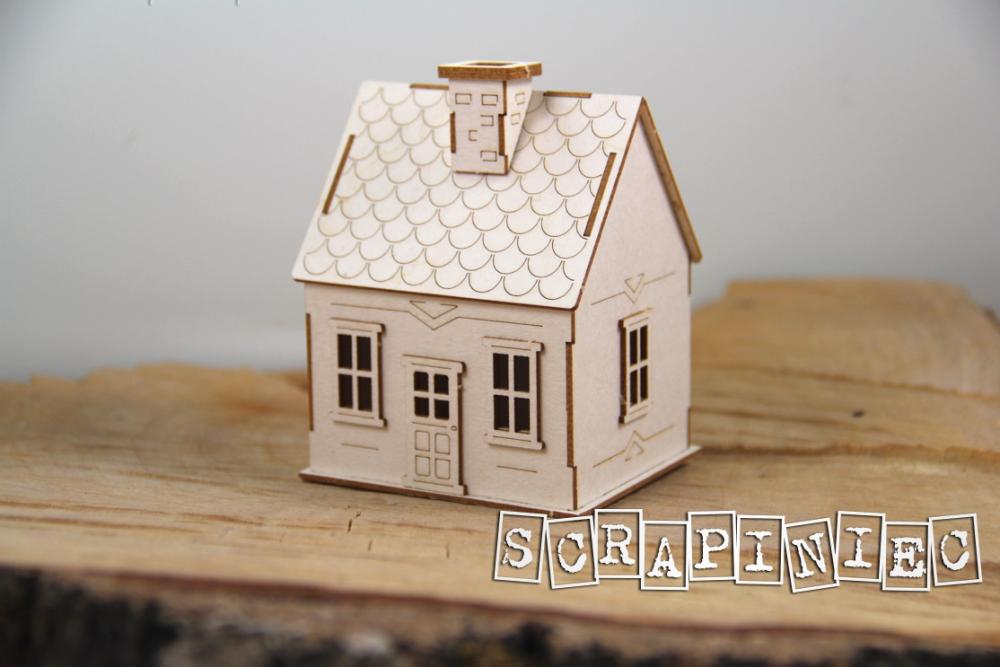 Scrapiniec Chipboard 3D Tiny Family House #5535