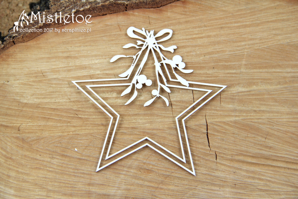 Scrapiniec Chipboard Star