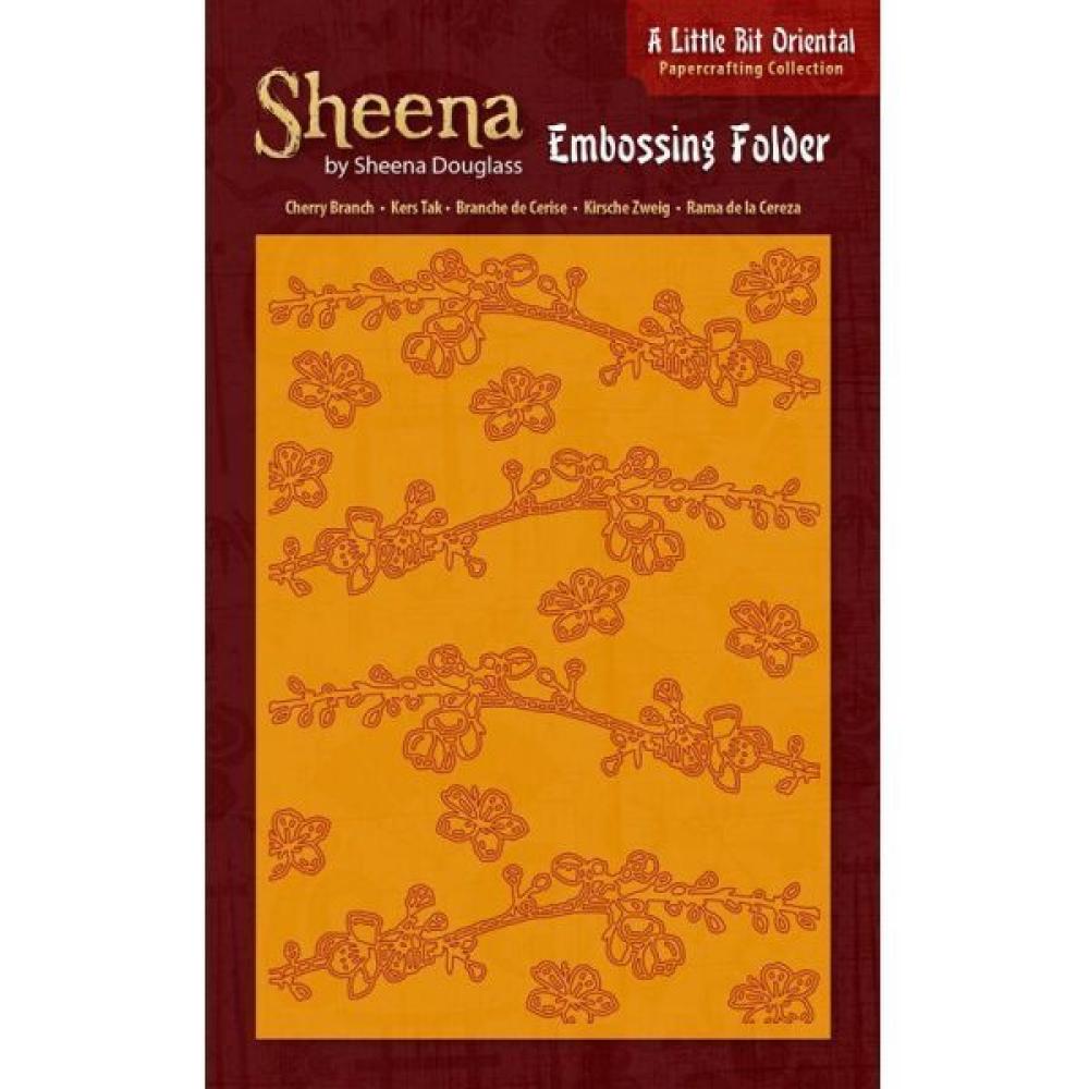 Sheena Douglass 5” x 7” Embossing Folder Cherry Brunch