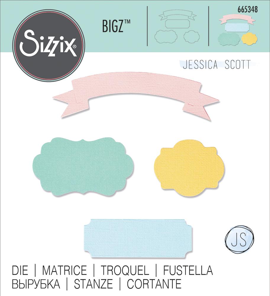 Sizzix BigZ Die Banners & Labels #665348