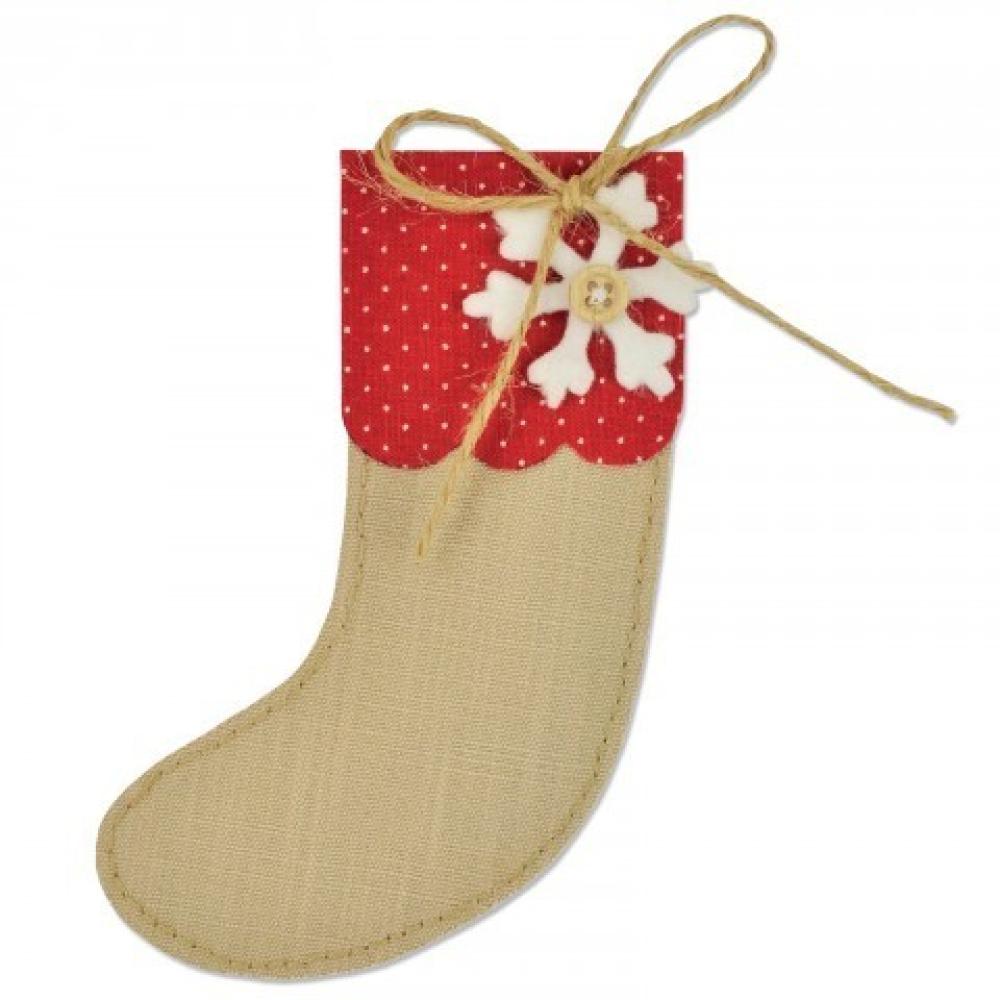 SALE Sizzix Bigz Die Christmas Stocking #661297