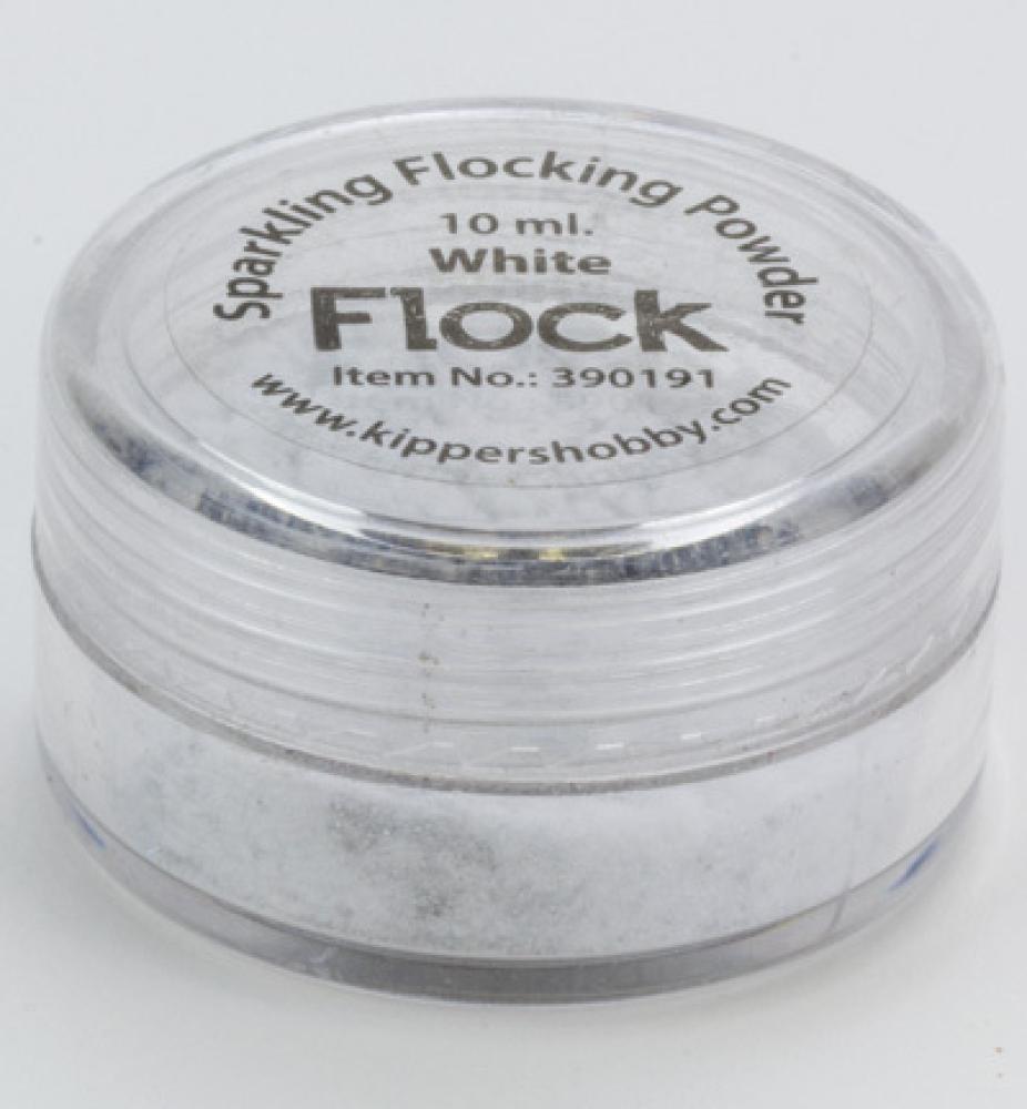 Sparkling Flock Powder White (Weiss)