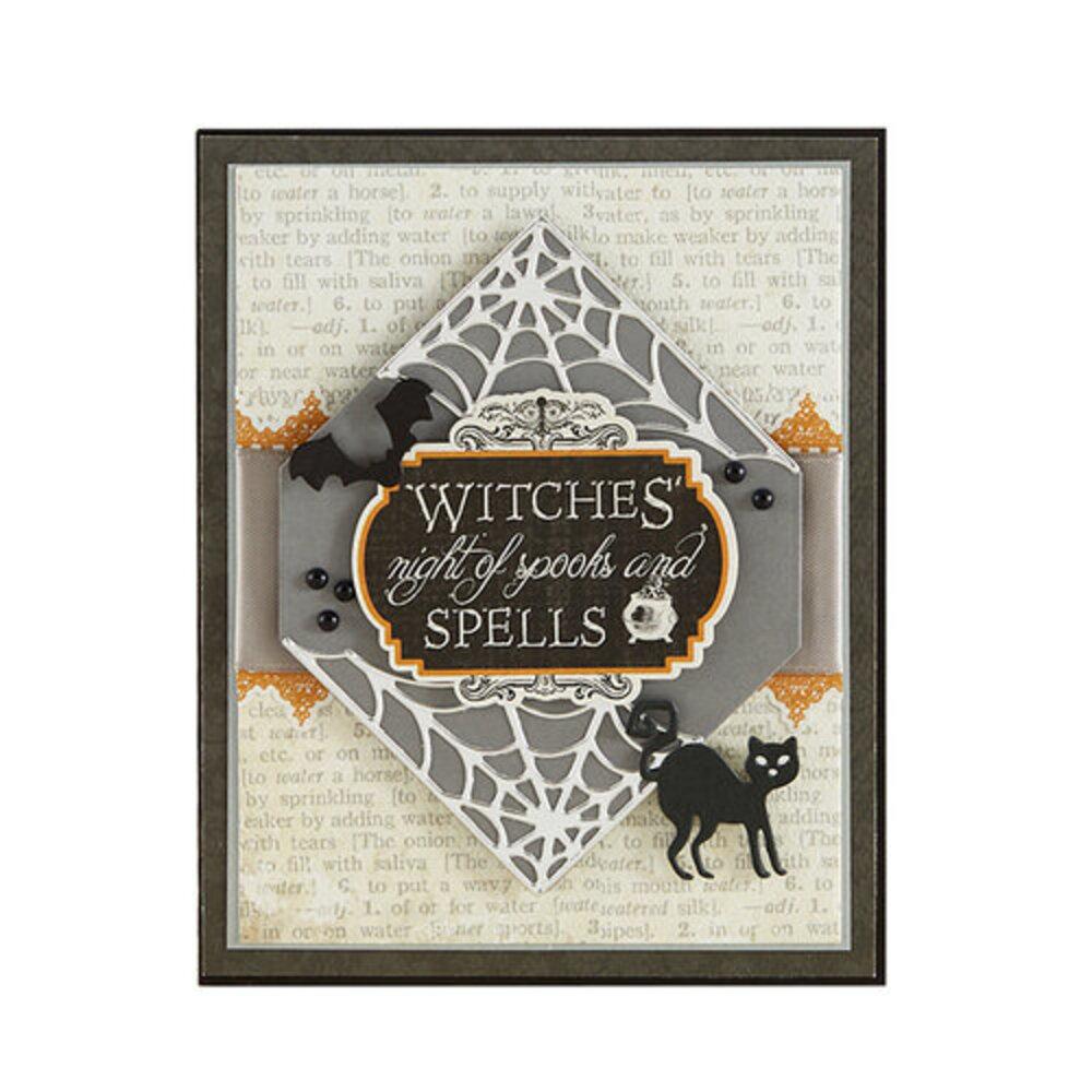 Spellbinders Spooky Boo Etched Dies