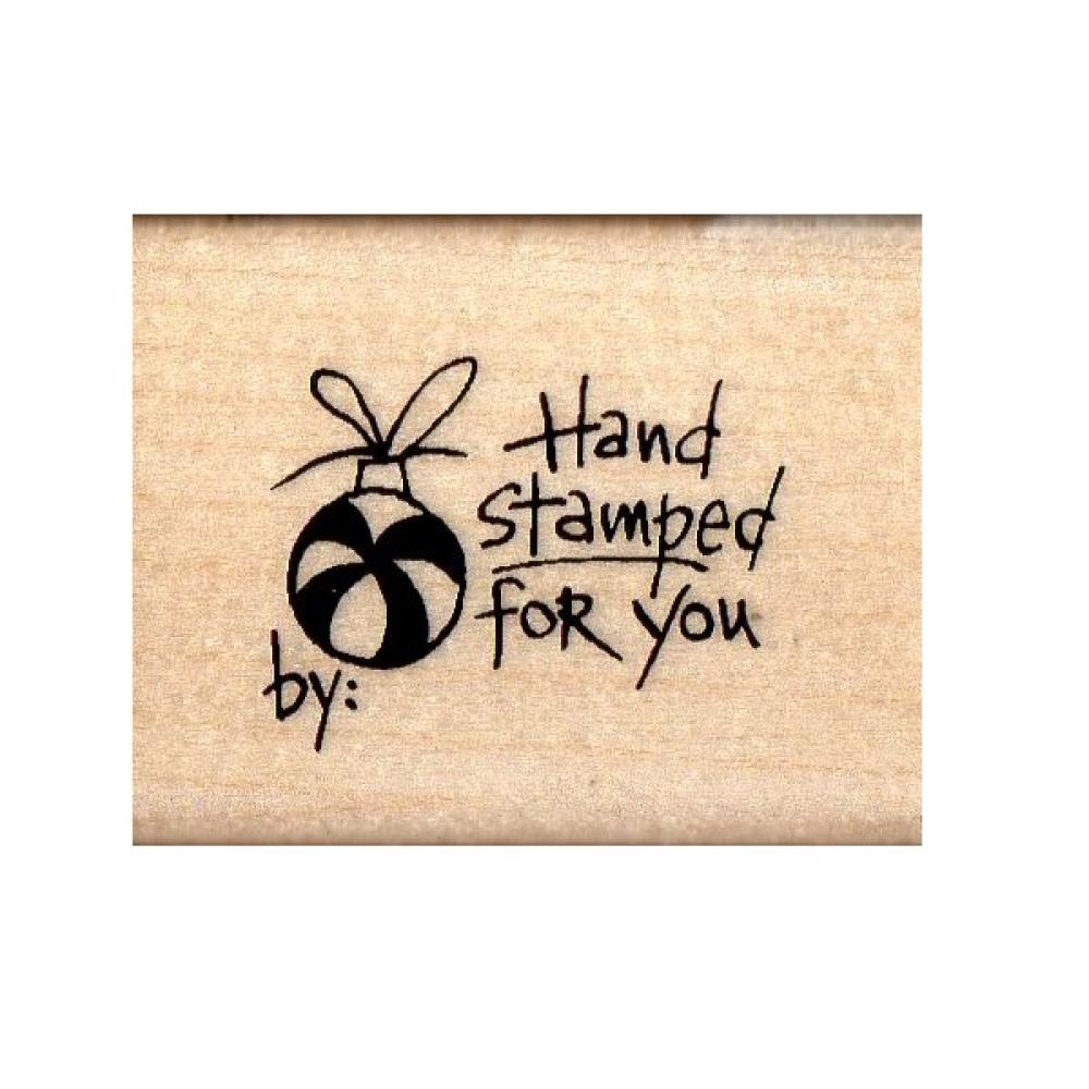 Stampendous Wooden Stamp Retro Stamped J146