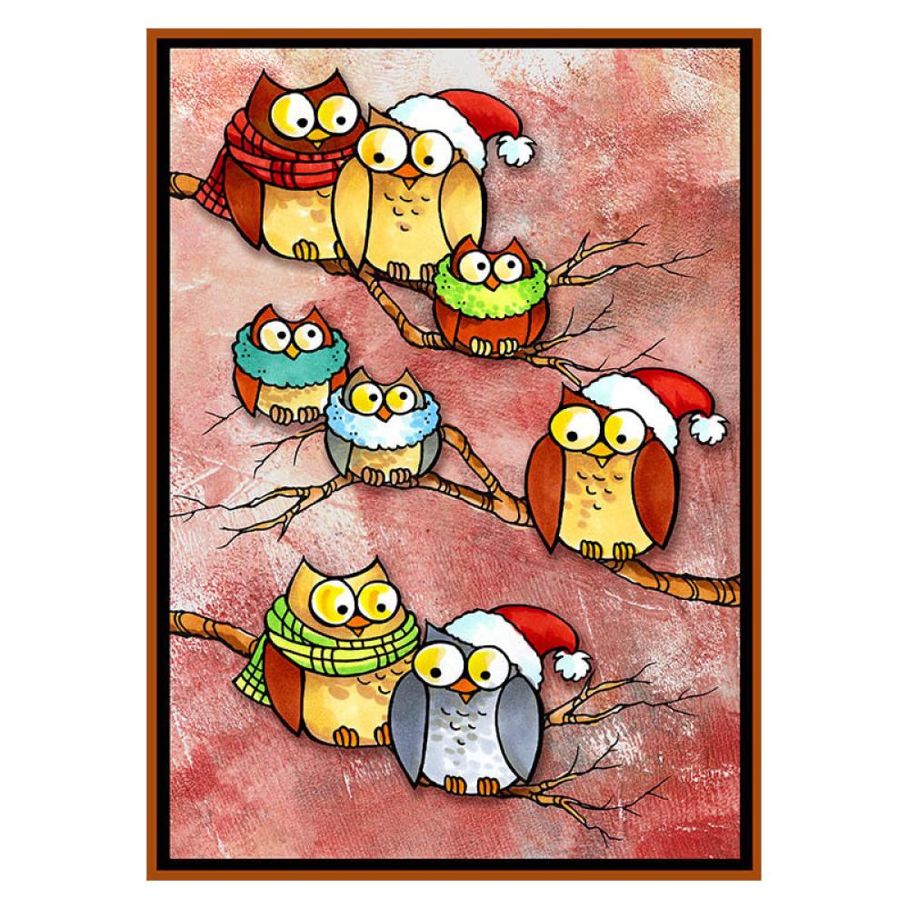 Stampendous Set Owl Be Home