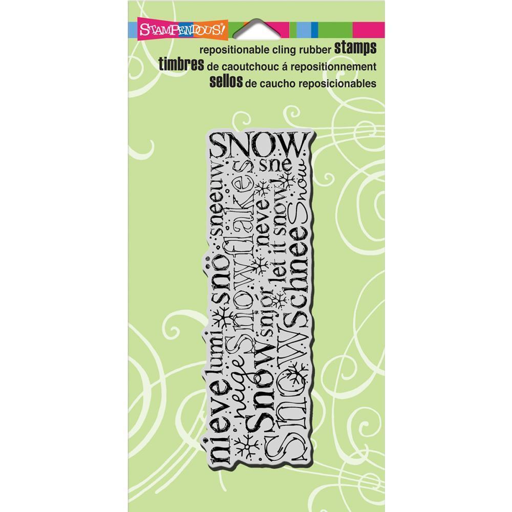 Stampendous Stempel International Snow