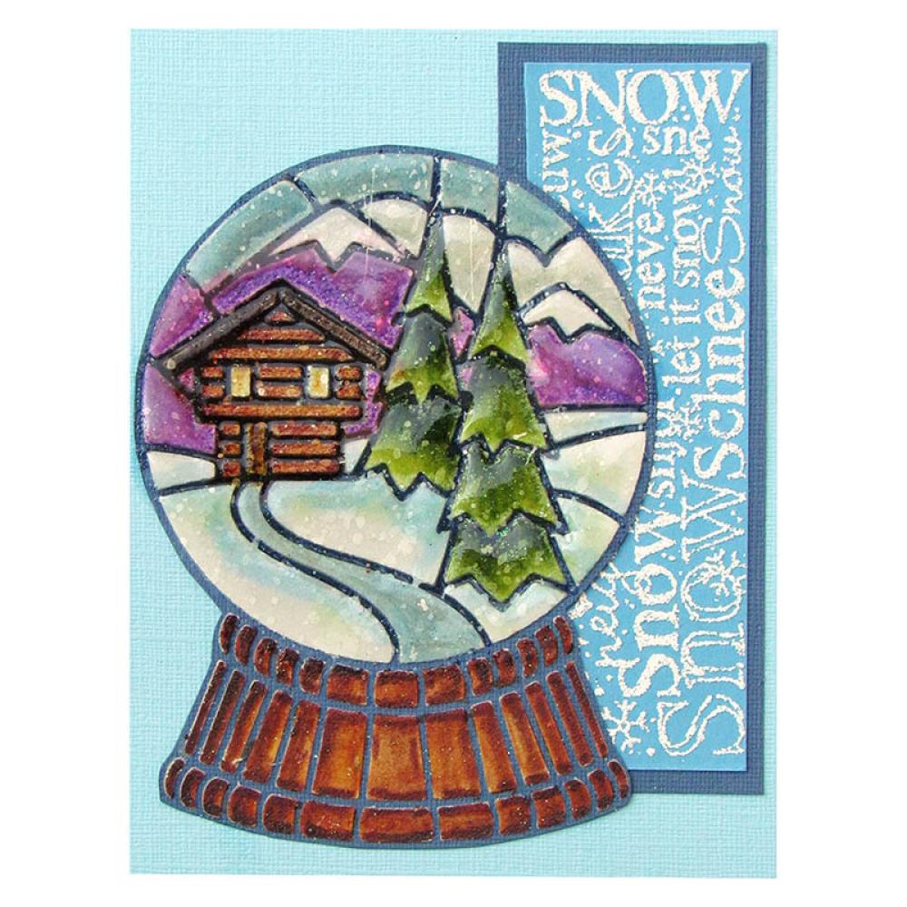 Stampendous Stempel International Snow