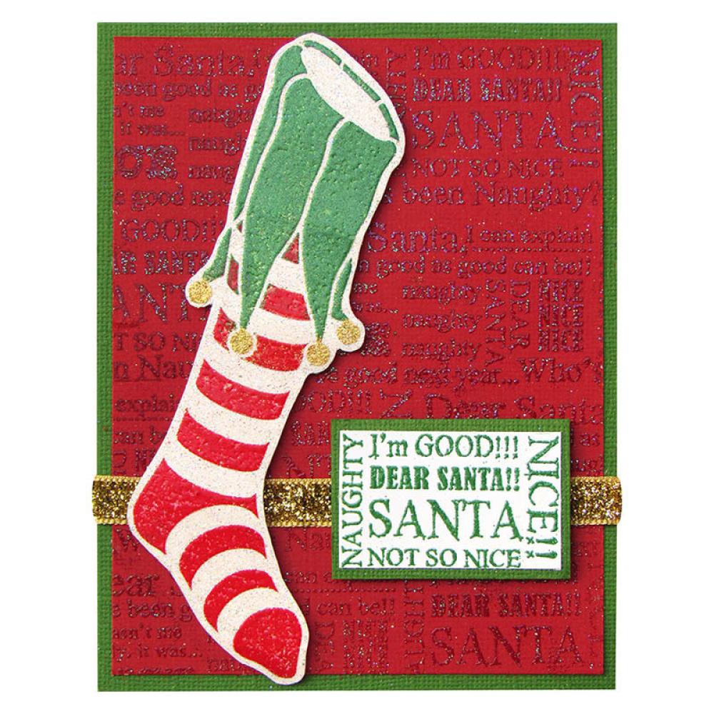 Stampendous Stempel Santa Words