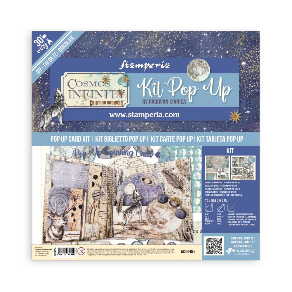 Stamperia 3D Paper Kit Cosmos Infinity SBPOP14