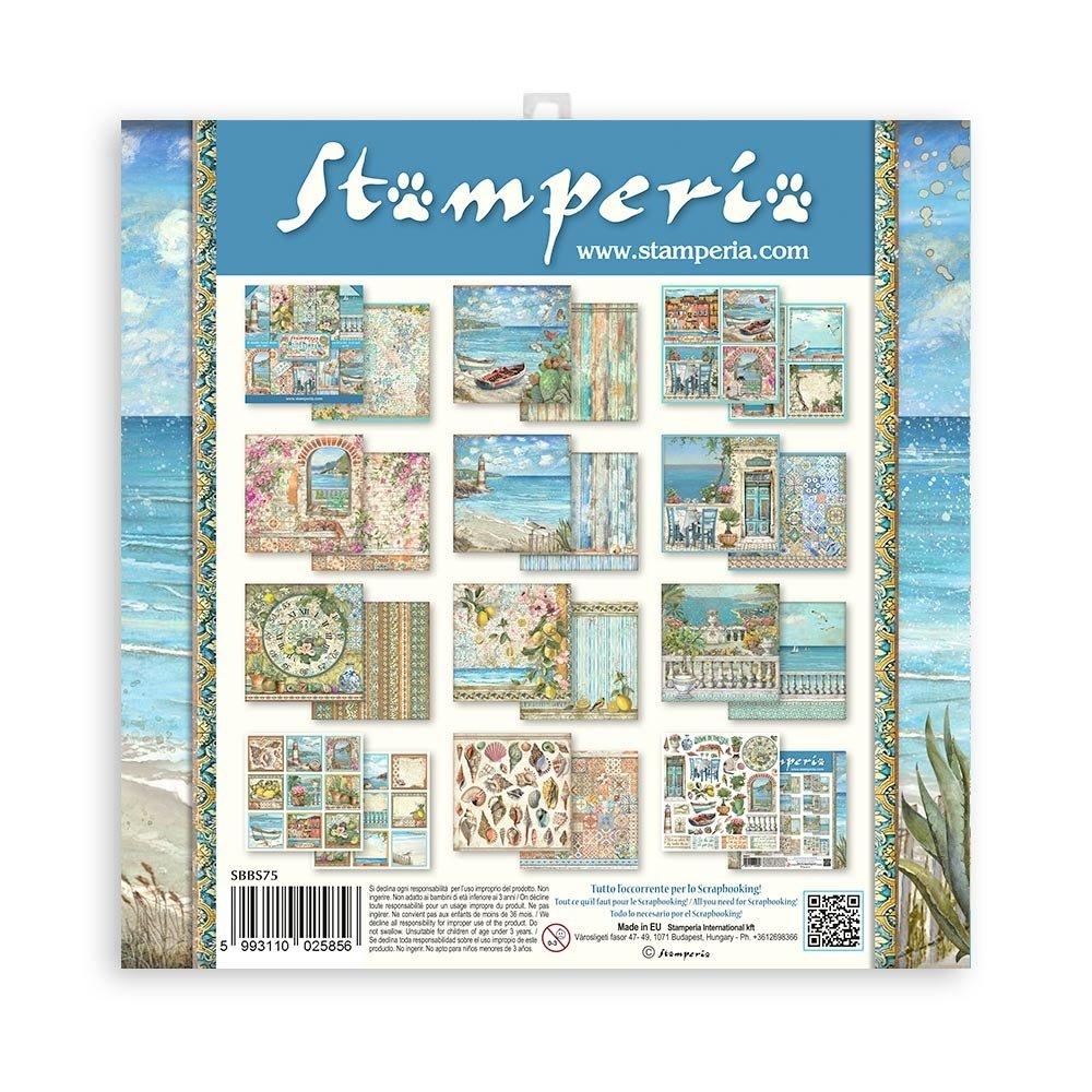 Stamperia 8x8 Paper Pad Blue Dream SBBS75