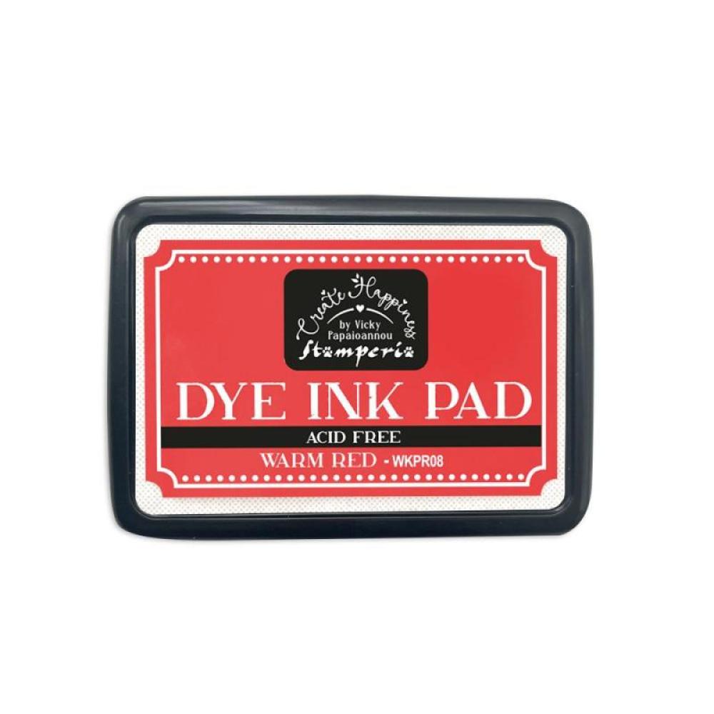 Stamperia Dye Ink Pad Warm Red WKPR08