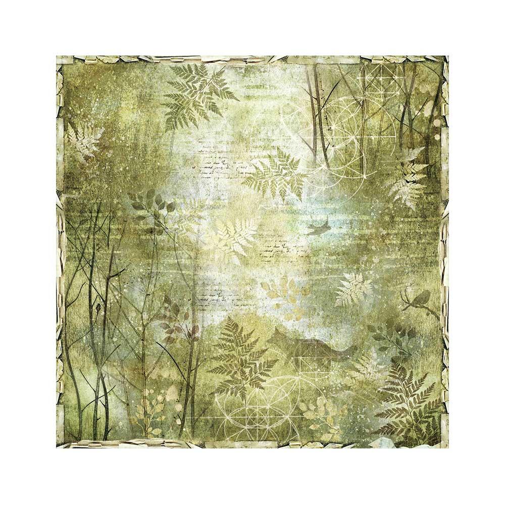 Stamperia Forest Fabric Sheets SBPLT35