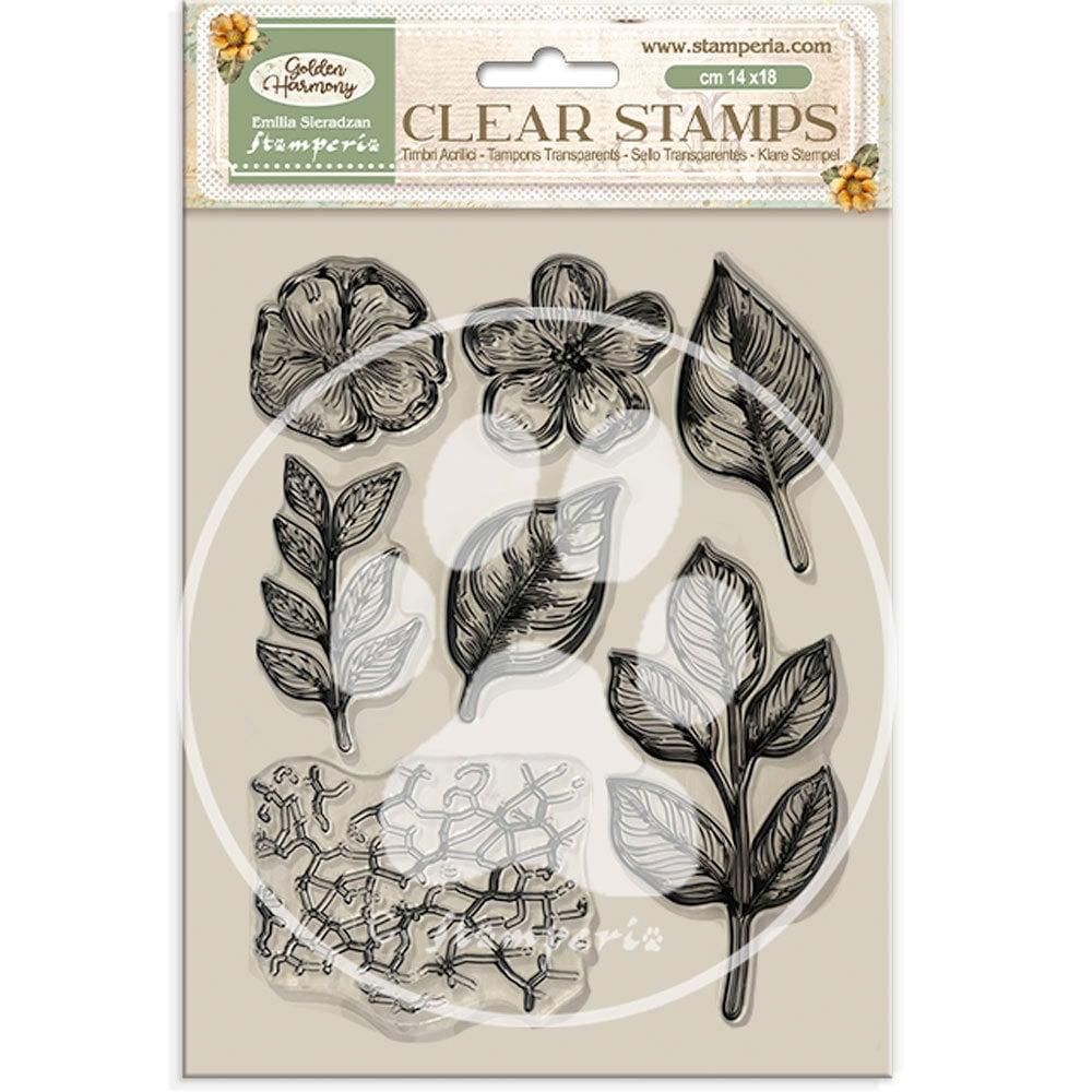 Stamperia Golden Harmony Clear Stamps #WTK201