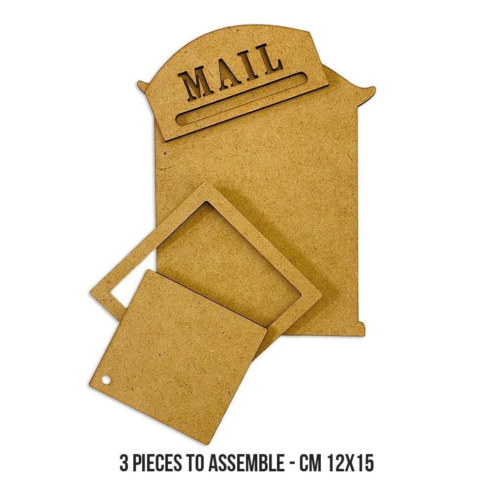 Stamperia MDF Crafty Shapes Blanks Mail Box KLSM18