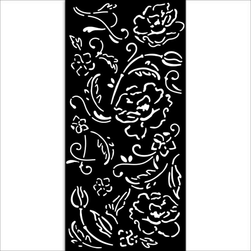 Stamperia Old Lace Stencil Flowers KSTDL105