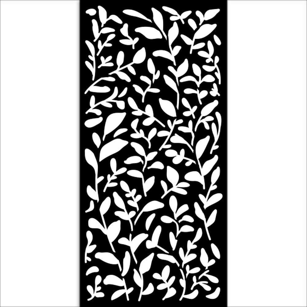 Stamperia Secret Diary Stencil Leaves Pattern KSTDL92