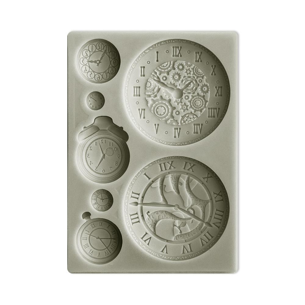 Stamperia Silicone Mould 6 Around the World Clocks KACM14