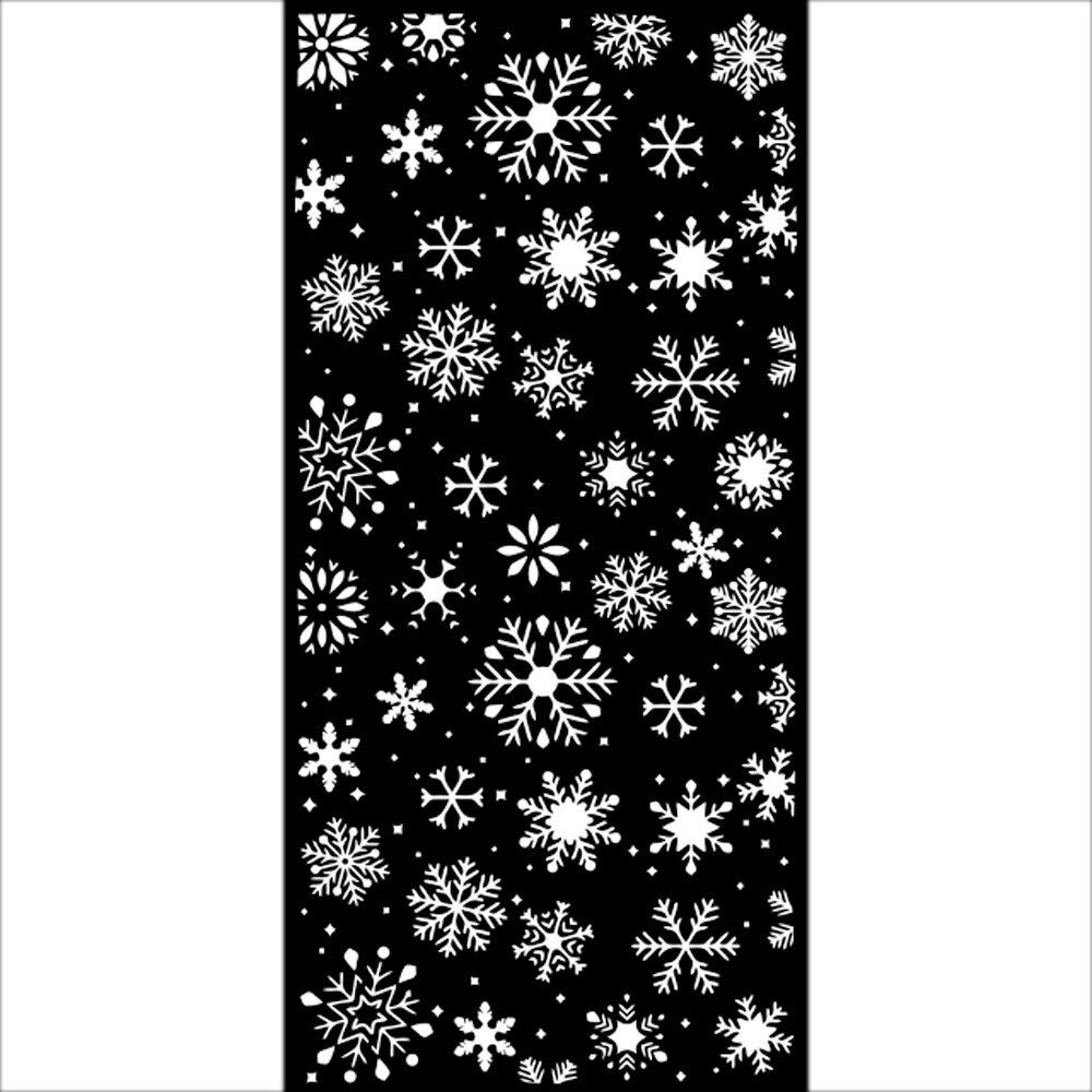 Stamperia Stencil Christmas Snowflakes KSTDL82