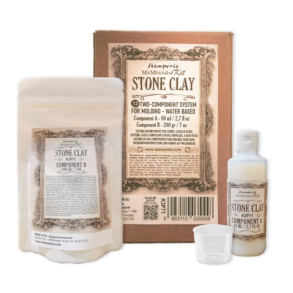 Stamperia Stone Clay Set K3P71