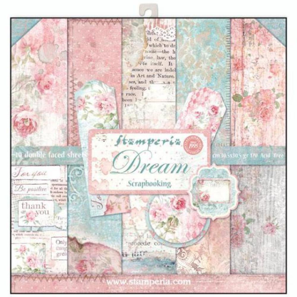 Stamperia 12x12 Paper Pad Dream