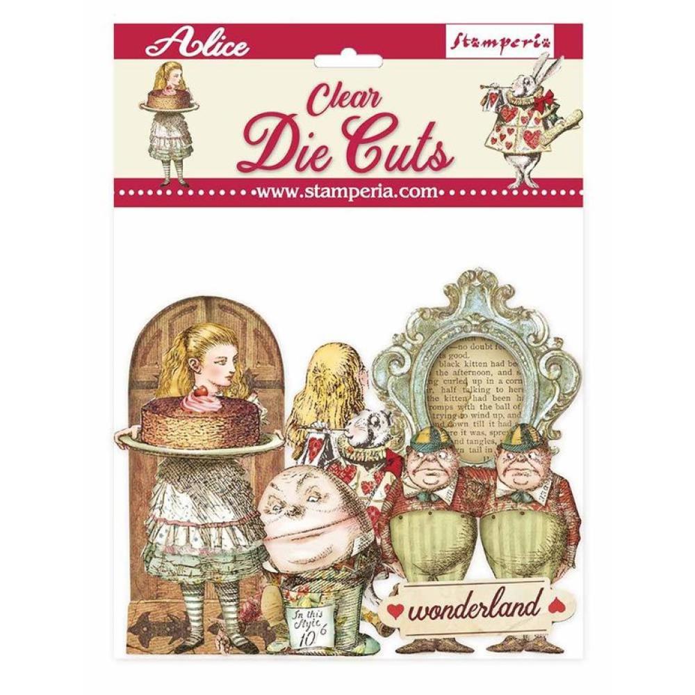 Stamperia Clear Die Cuts Alice 2 #DFLDCP11