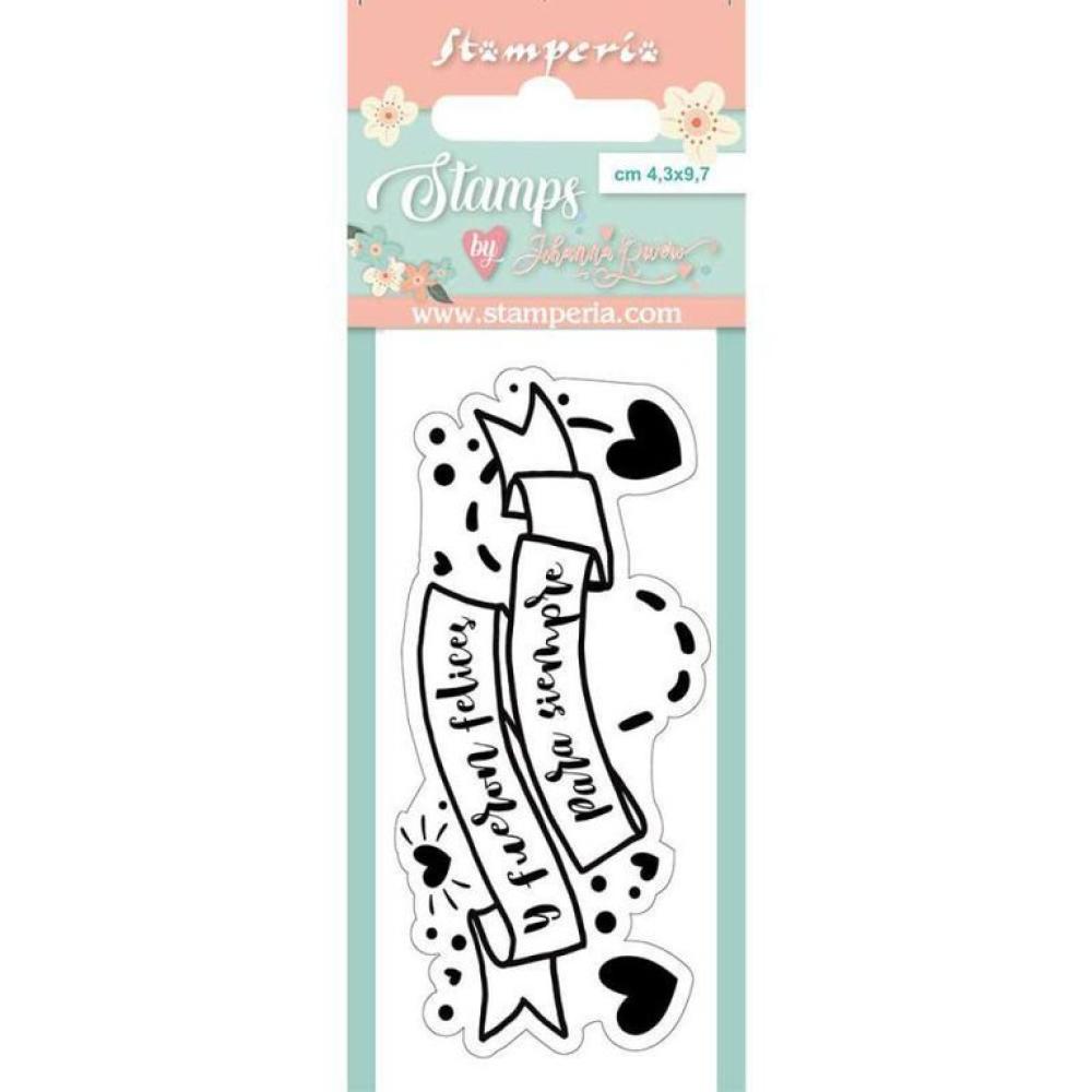 Stamperia Clear Stamp Label #29