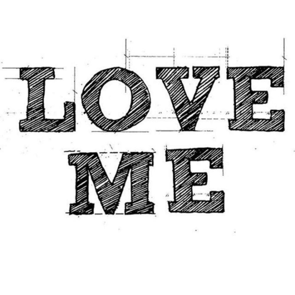 Stamperia Clear Stamp Love Me #WTK101