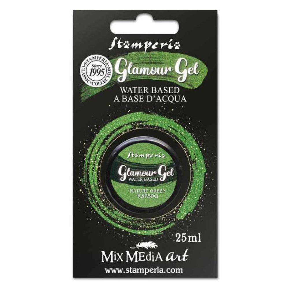 Stamperia Glamour Gel Nature Green K3P59G