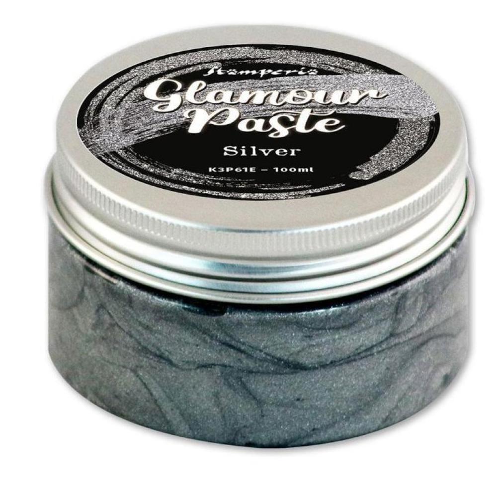 Stamperia Glamour Paste Silver K3P61E