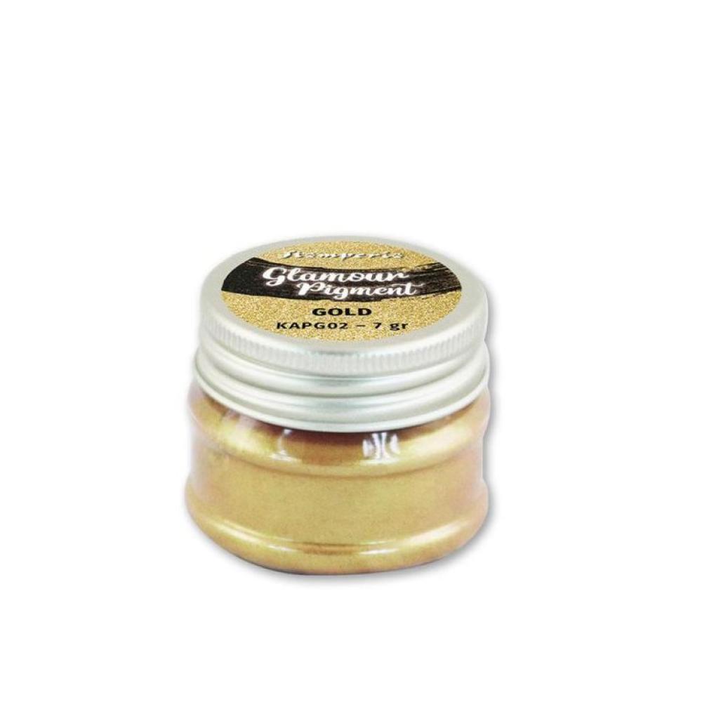 Stamperia Glamour Pigment Sparkling Gold #G02