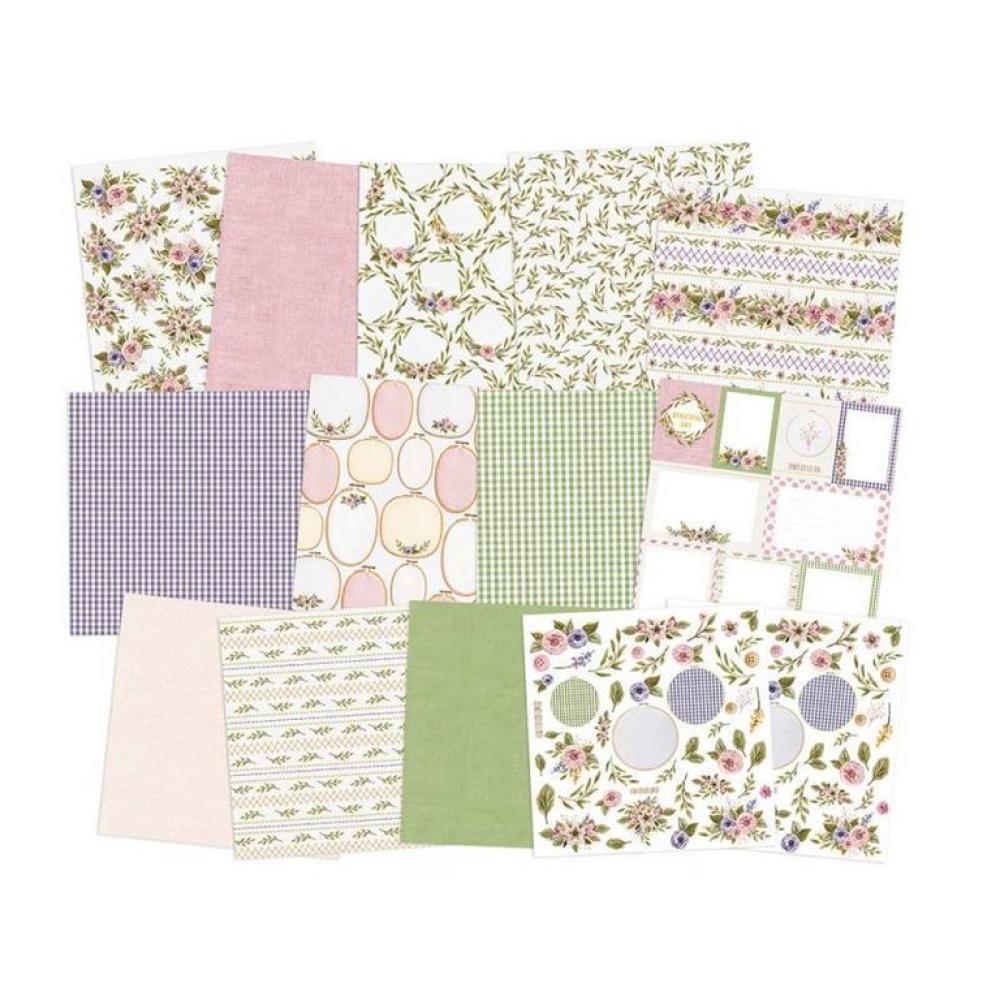 Piatek 13 Bumper Scrapbooking KIT Stitched with Love