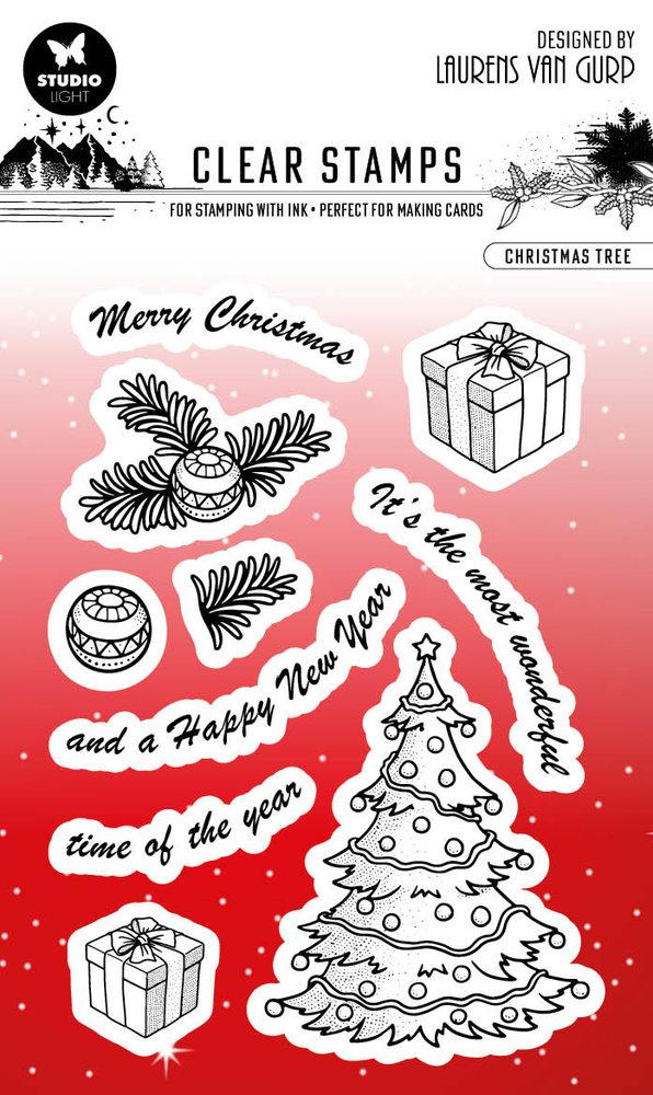 Studio Light Clear Stamp Christmas Tree #303