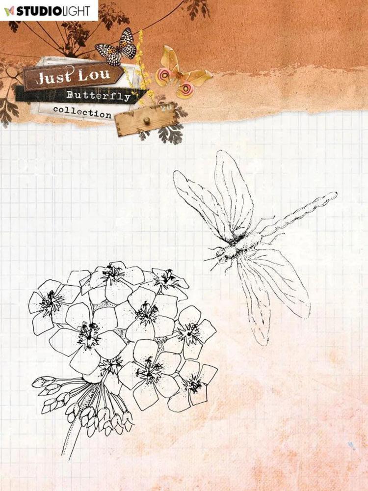 Studio Light Clear Stamp Just Lou Butterfly Collection nr.15